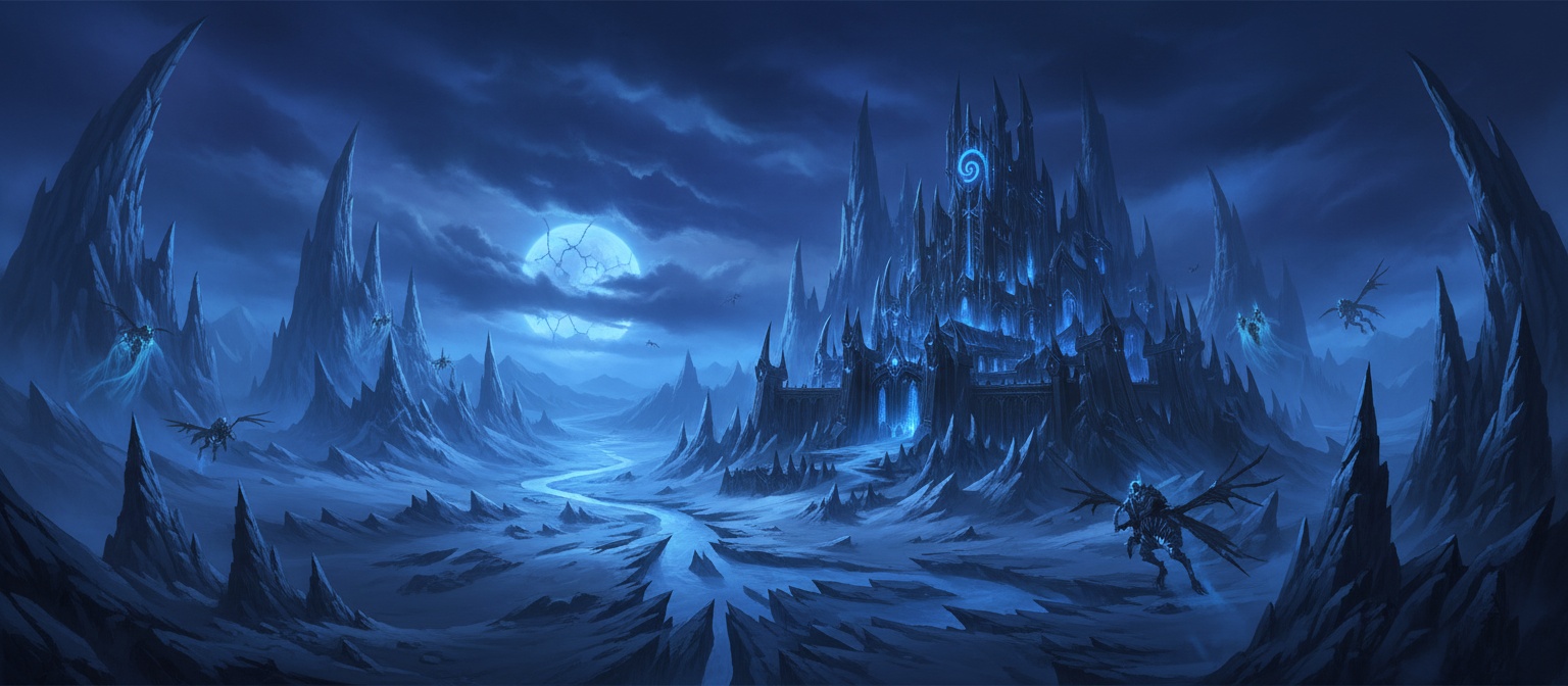 World of Warcraft fantasy landscape